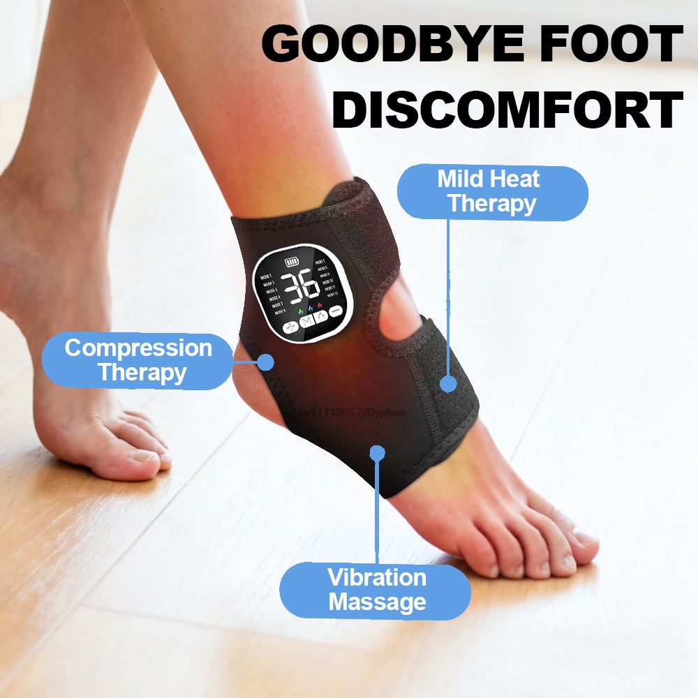 Ems Foot Massager - Alat Pijat Pergelangan Kaki Elektrik EMS,