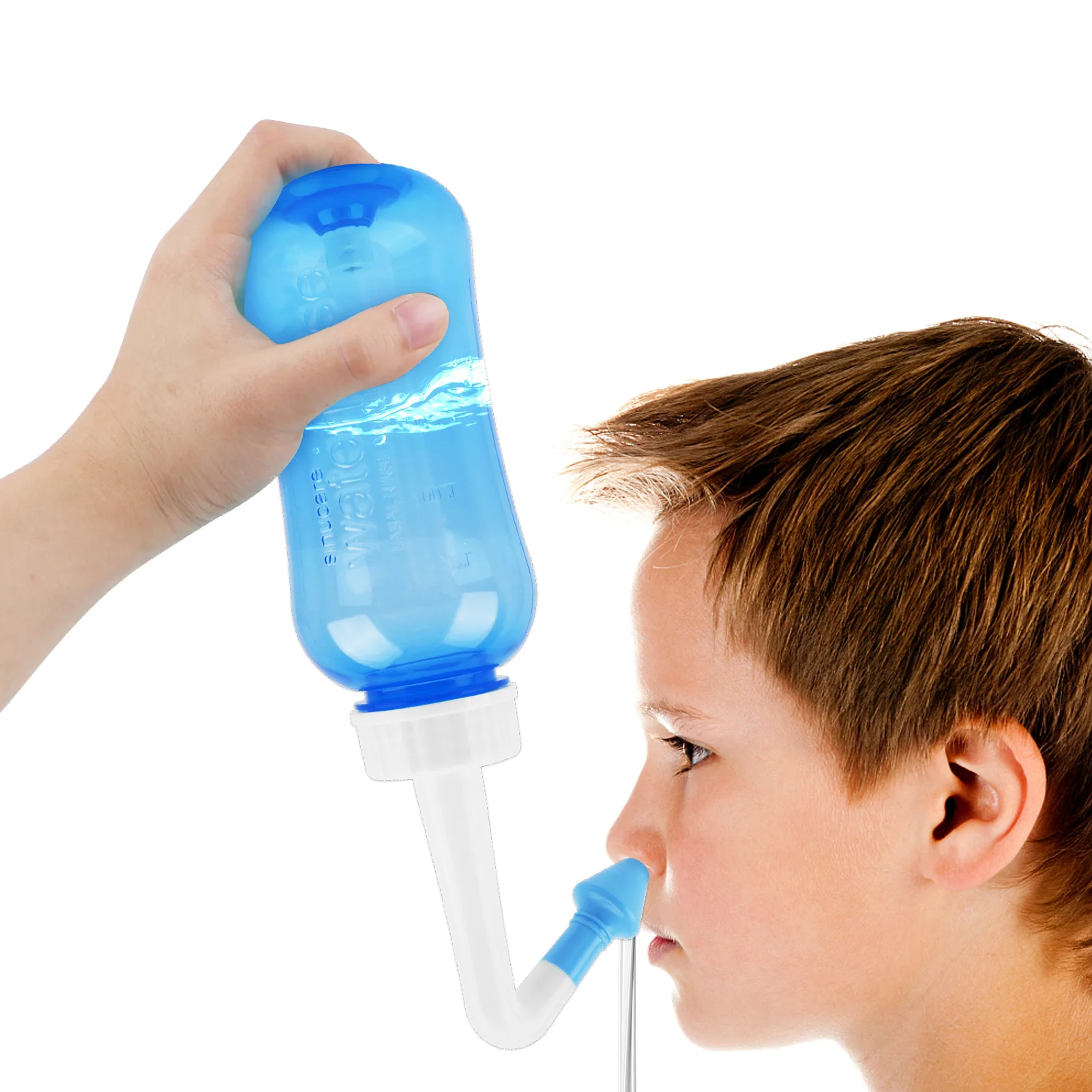 Neti Pot Nasal Rinse - 300/500ML Pembersih Hidung Botol Bilas Irigator