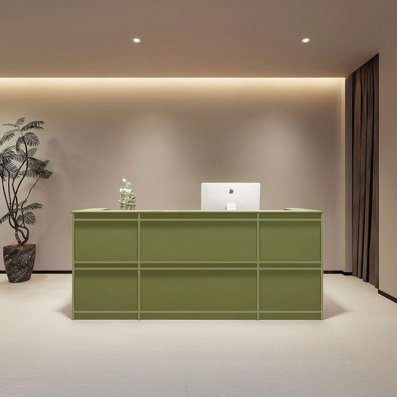 Health Wellness Office - Meja Resepsionis Bergaya Abad Pertengahan Toko