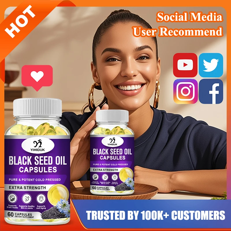 Health Wellness Vitality - Suplemen Minyak Biji Hitam Premium Yimiduk,