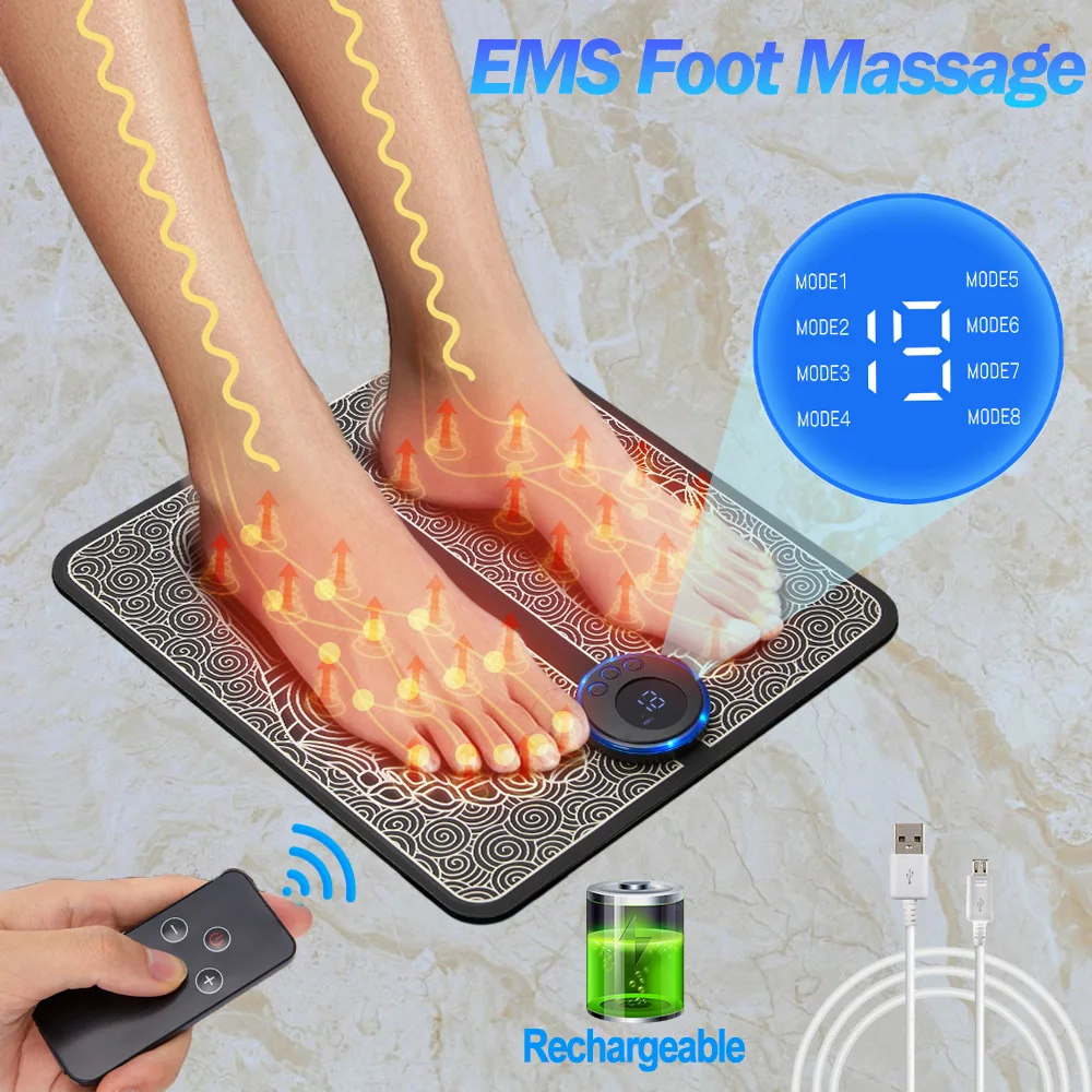 EMS bantalan pijat kaki elektr - Ems Foot Massager ulasan dan harga