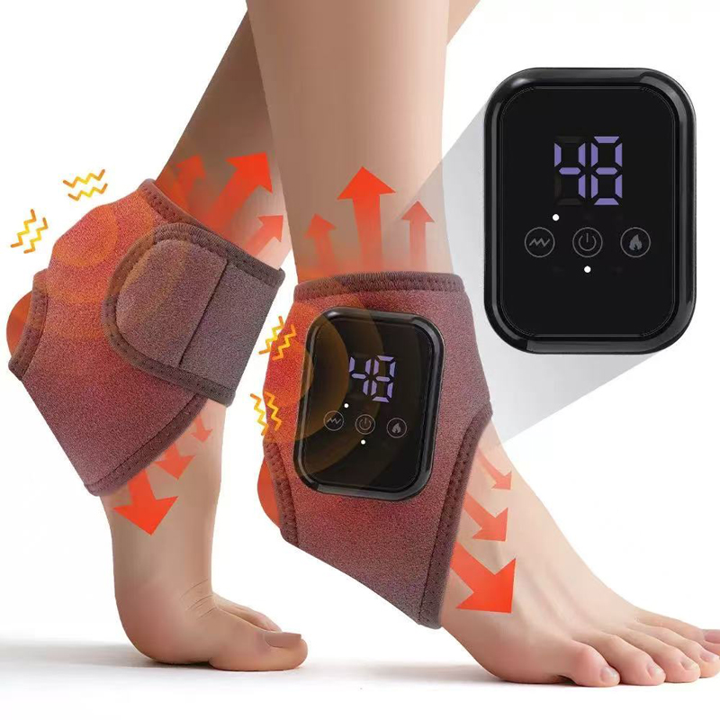 Pemijat Kaki Berpemanas Getara - Ankle Brace Support ulasan dan harga