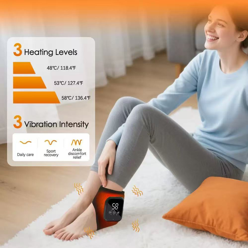 Pemijat Kaki Berpemanas Getara - Ankle Brace Support ulasan dan harga