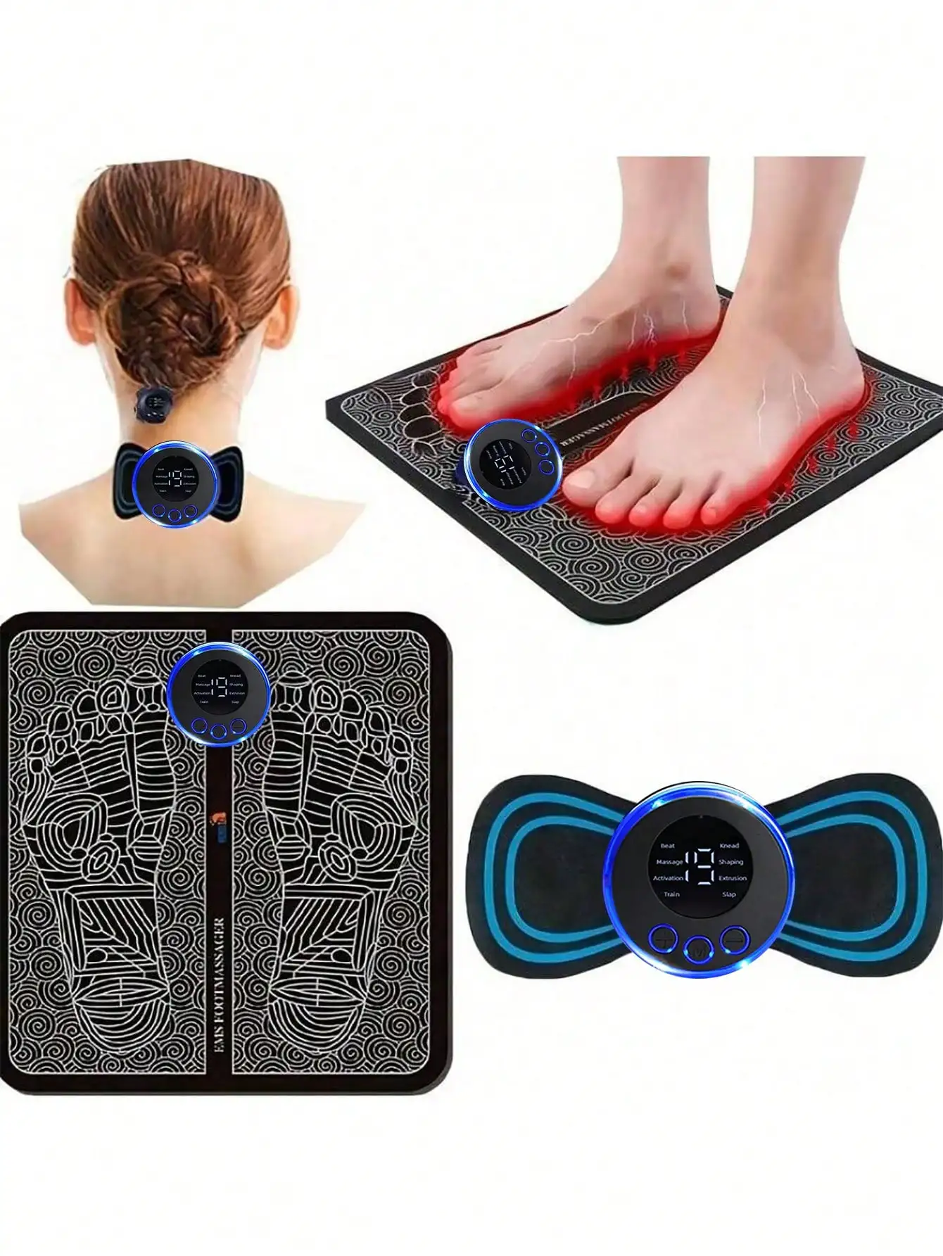 2026 Ems Massager Kit, Alat Pi - Ems Foot Massager ulasan dan harga