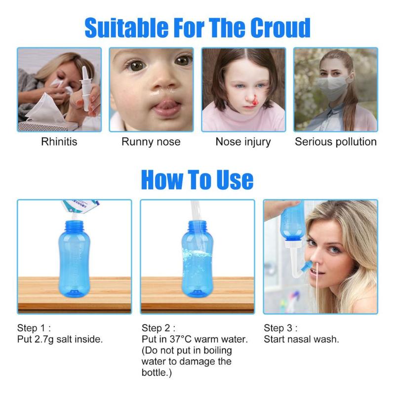 【WA】Botol Irigator Hidung Pemb - Neti Pot Nasal Rinse ulasan dan harga