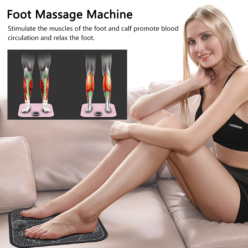 EMS bantalan pijat kaki elektr - Ems Foot Massager ulasan dan harga