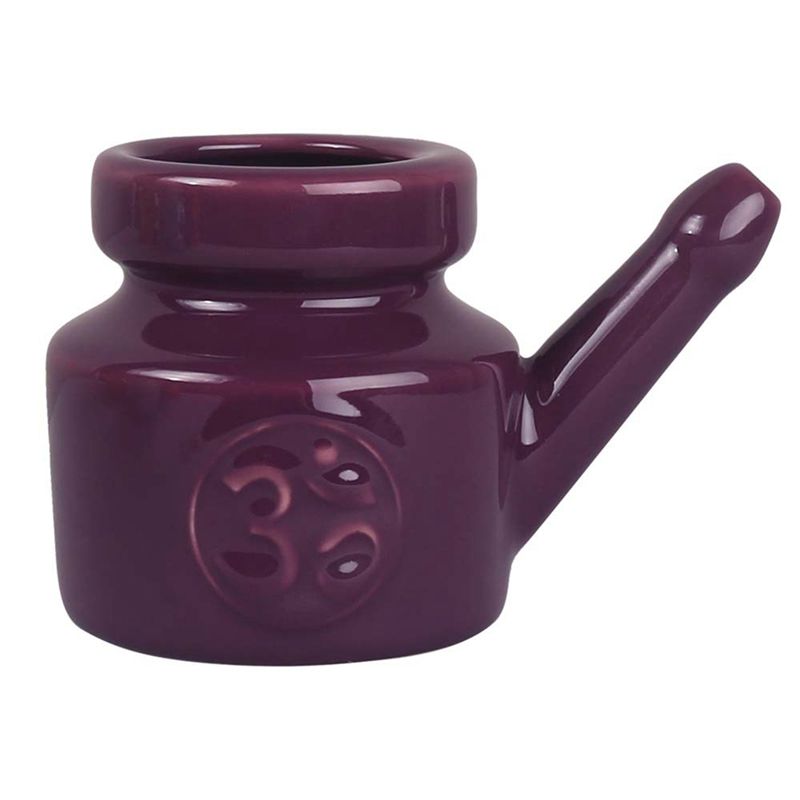 【STOK】Pot Keramik Neti 350Ml,  - Neti Pot Nasal Rinse ulasan dan harga