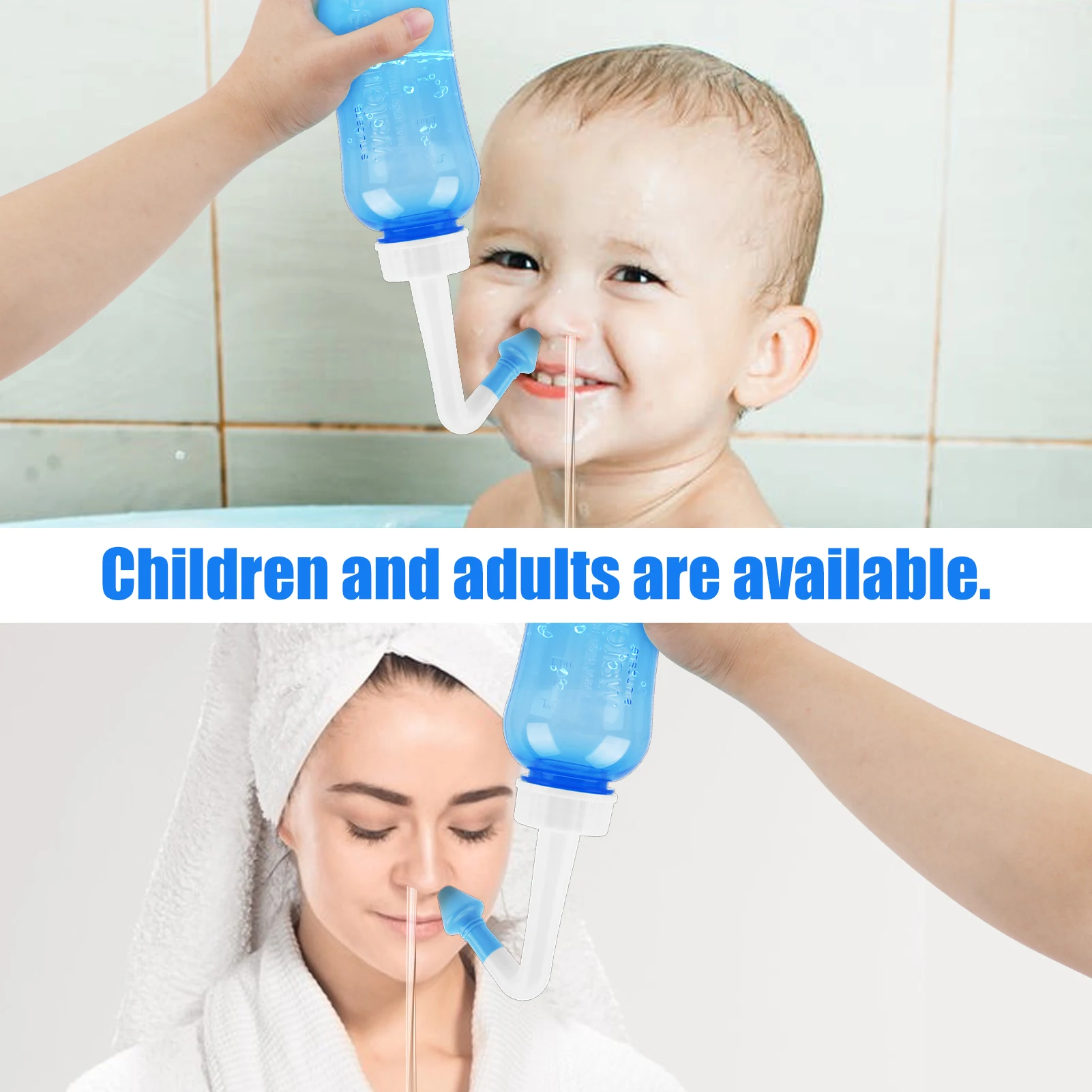 300/500ML Pembersih Hidung Bot - Neti Pot Nasal Rinse ulasan dan harga