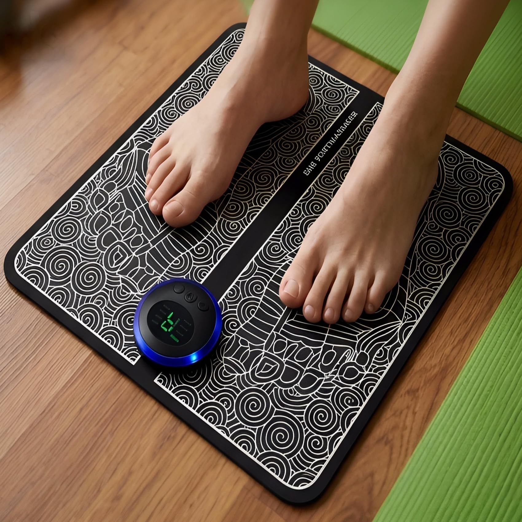 Matras Pijat Kaki EMS TENS & P - Ems Foot Massager ulasan dan harga