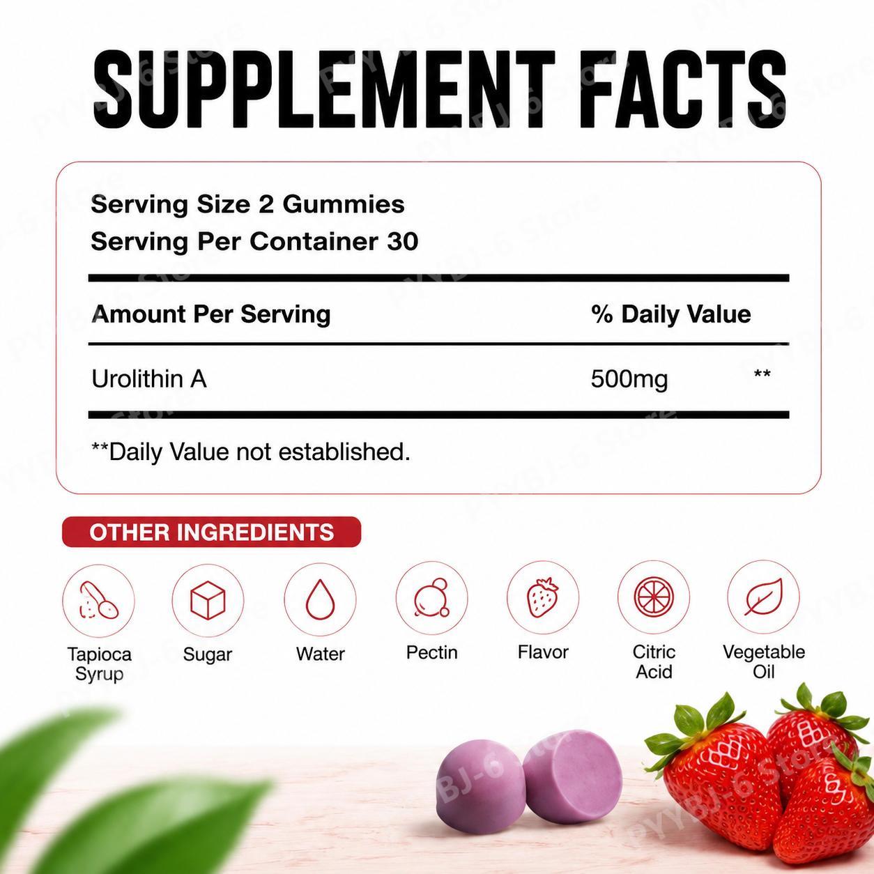 Docteat Urolithin A Gummies Pe - Health Wellness Vitality ulasan dan harga