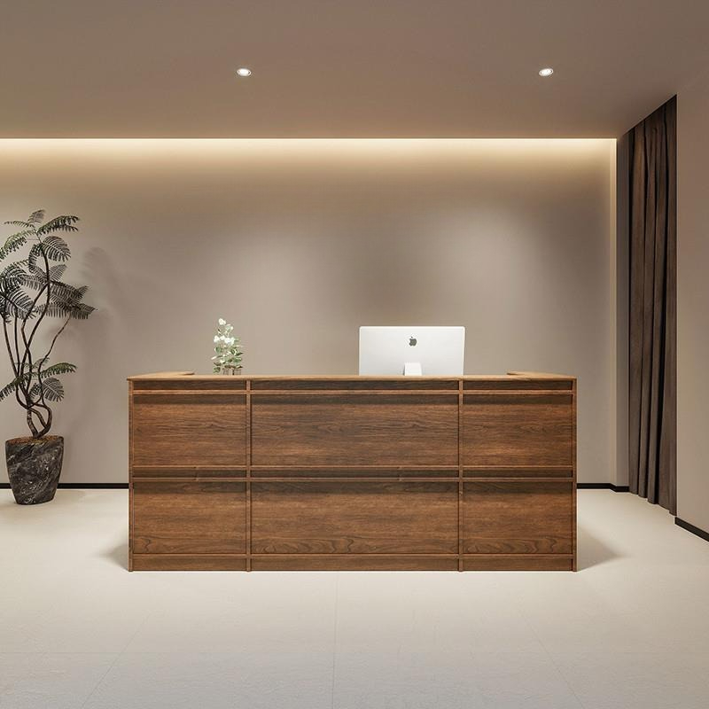 Meja Resepsionis Bergaya Abad  - Health Wellness Office ulasan dan harga