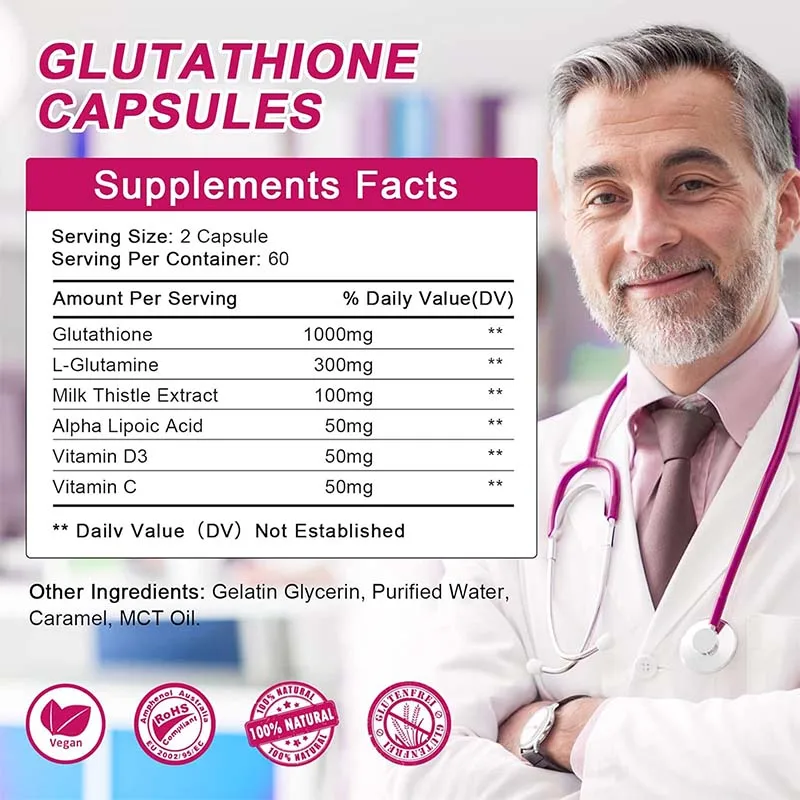 Kapsul Glutathione 1000mg - An - Health & Wellness Kuala Lumpur ulasan dan harga