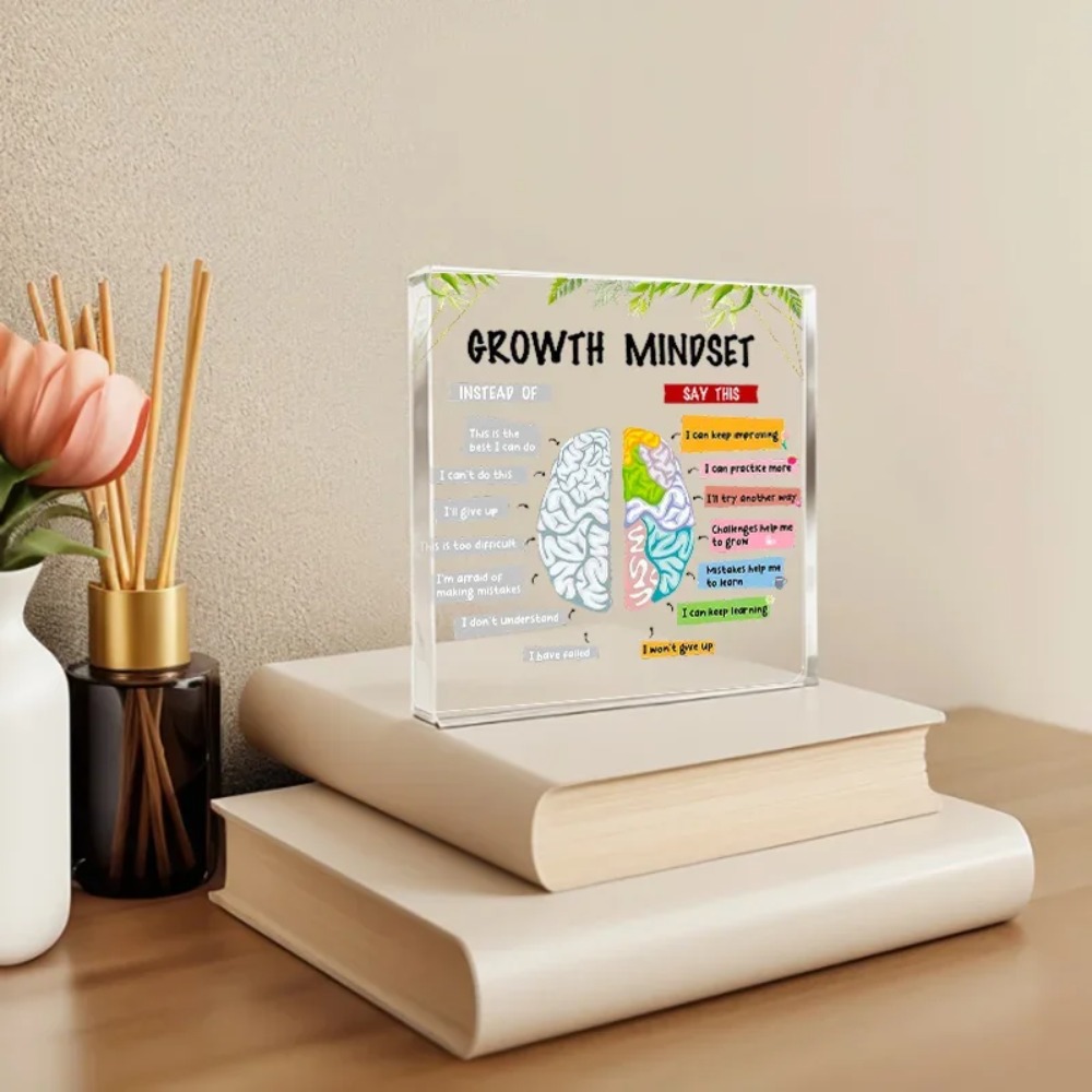 CIFBUY Ornamen Desktop Akrilik - Health Wellness Office ulasan dan harga