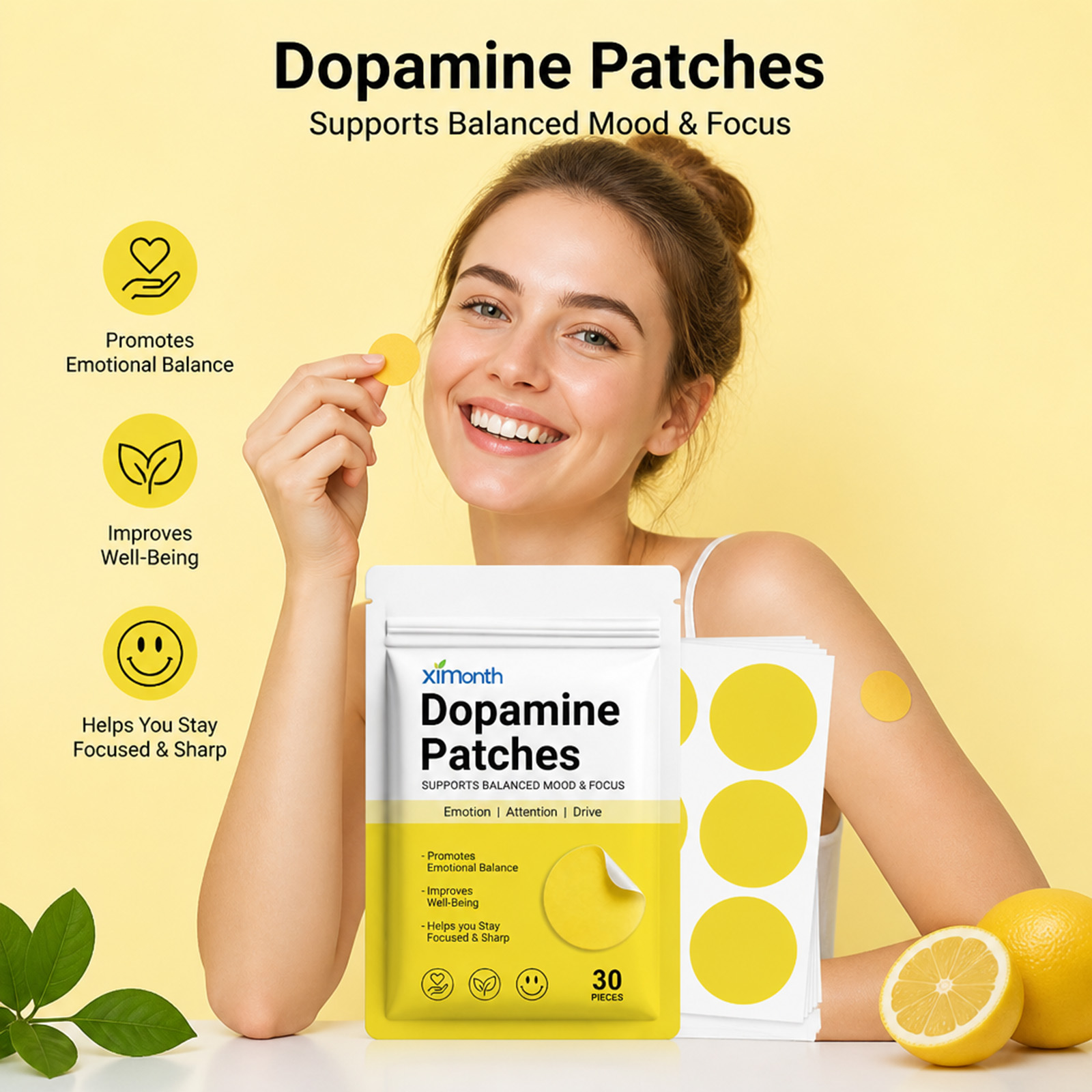 Plester Dopamin Peningkat Vita - Health Wellness Vitality ulasan dan harga