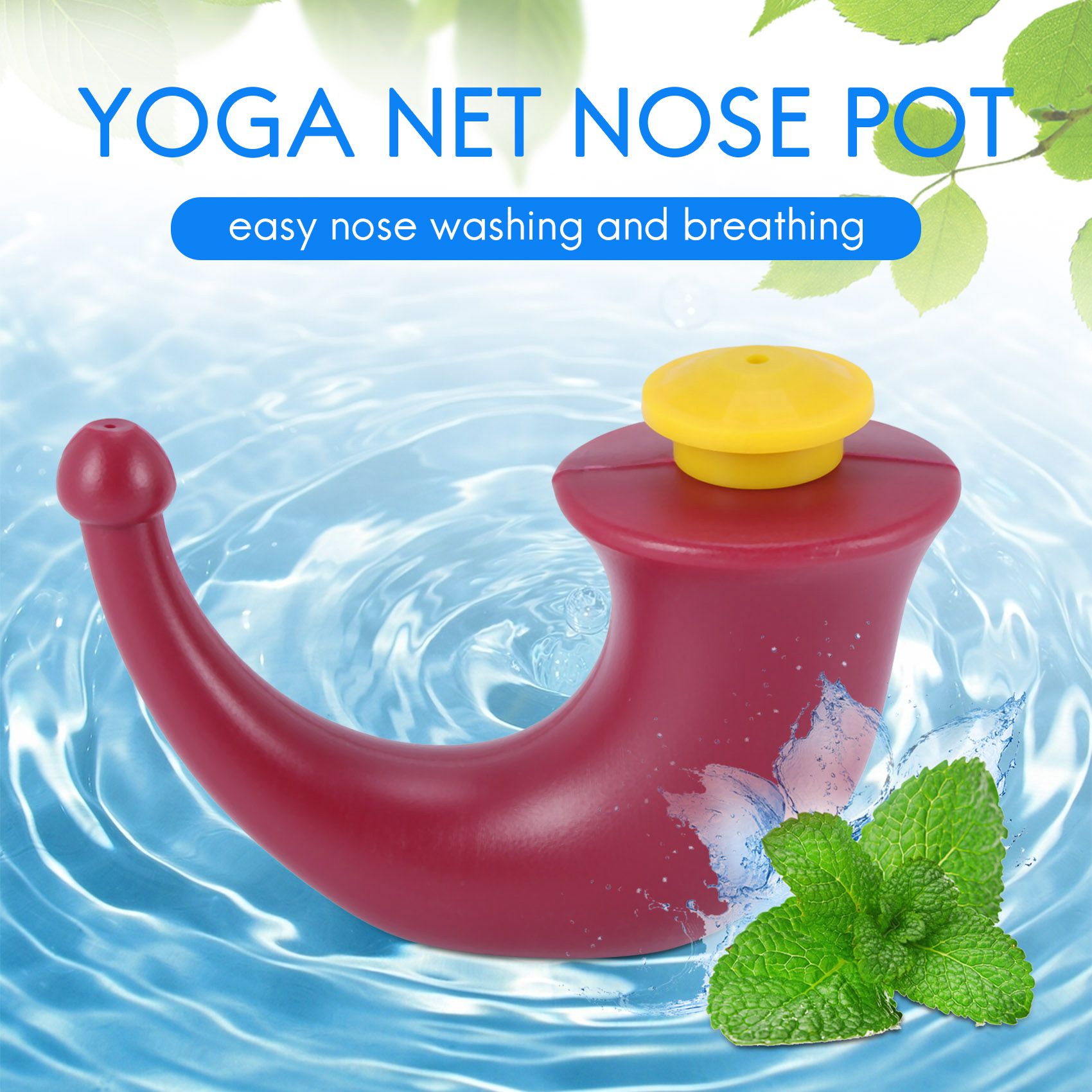 Pot Neti hidung Yoga sistem pe - Neti Pot Nasal Rinse ulasan dan harga