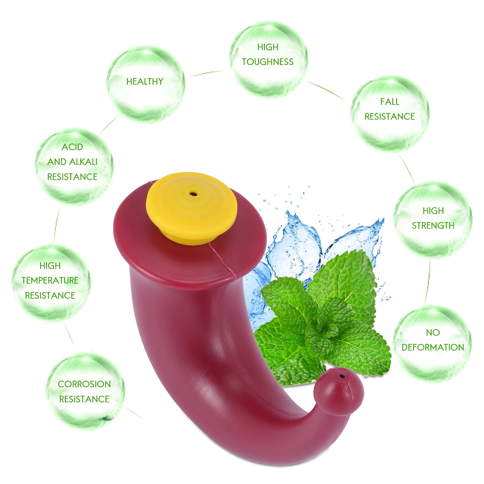 Pot Neti hidung Yoga sistem pe - Neti Pot Nasal Rinse ulasan dan harga