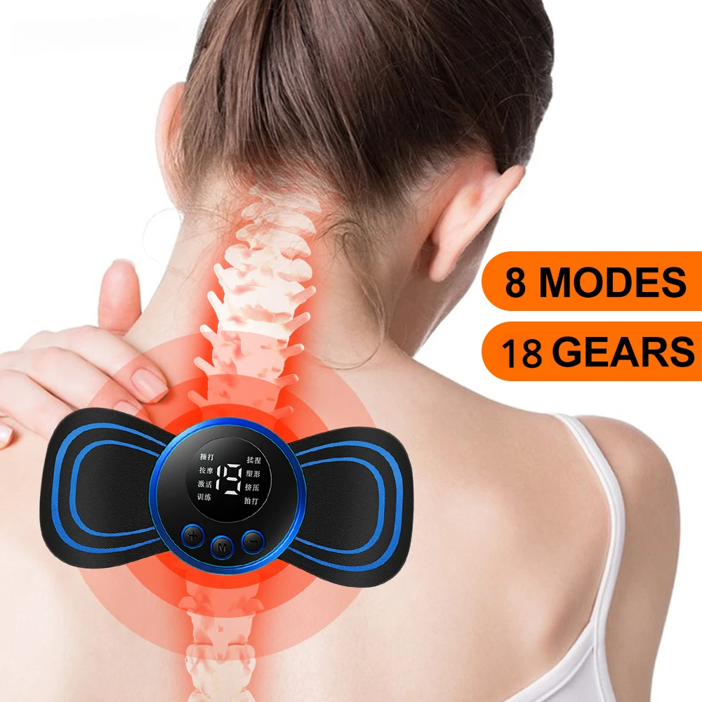 EMS Neck Massager Mini alat pe - Ems Foot Massager ulasan dan harga