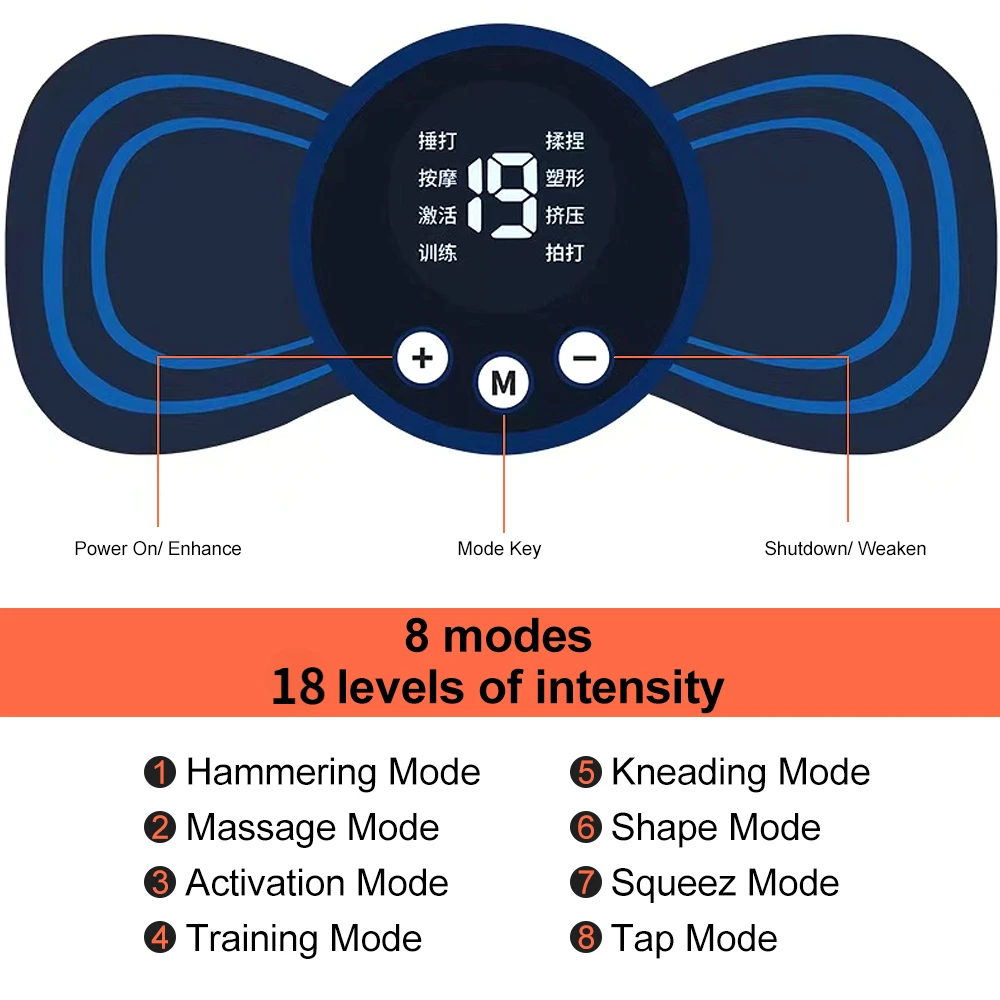 EMS Neck Massager Mini alat pe - Ems Foot Massager ulasan dan harga