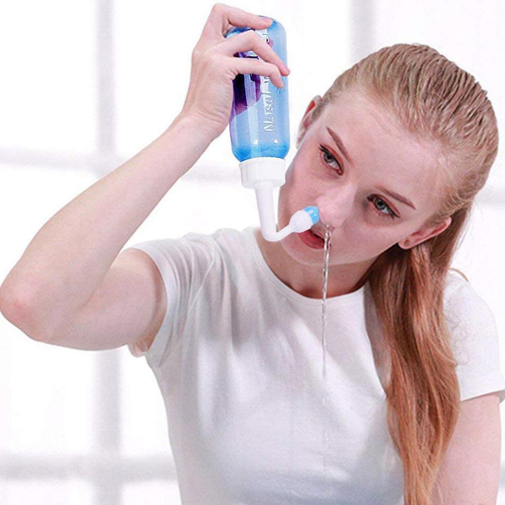 300 Pembersih Hidung Botol Iri - Neti Pot Nasal Rinse ulasan dan harga