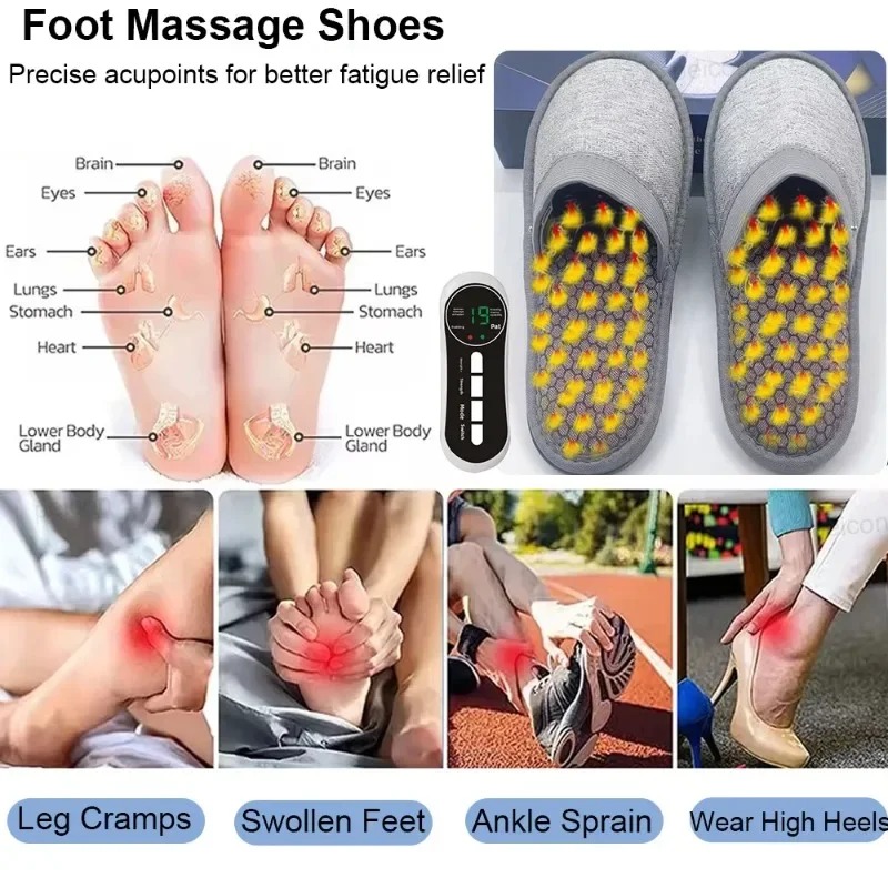 Sepatu Pijat Kaki Elektrik EMS - Ems Foot Massager ulasan dan harga