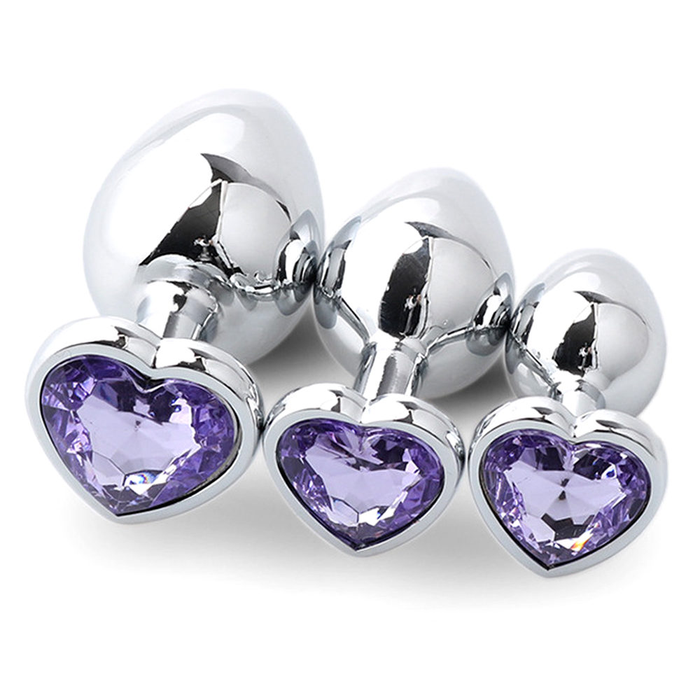3PCS Anal Plug Logam untuk Pas - Health Wellness Products ulasan dan harga