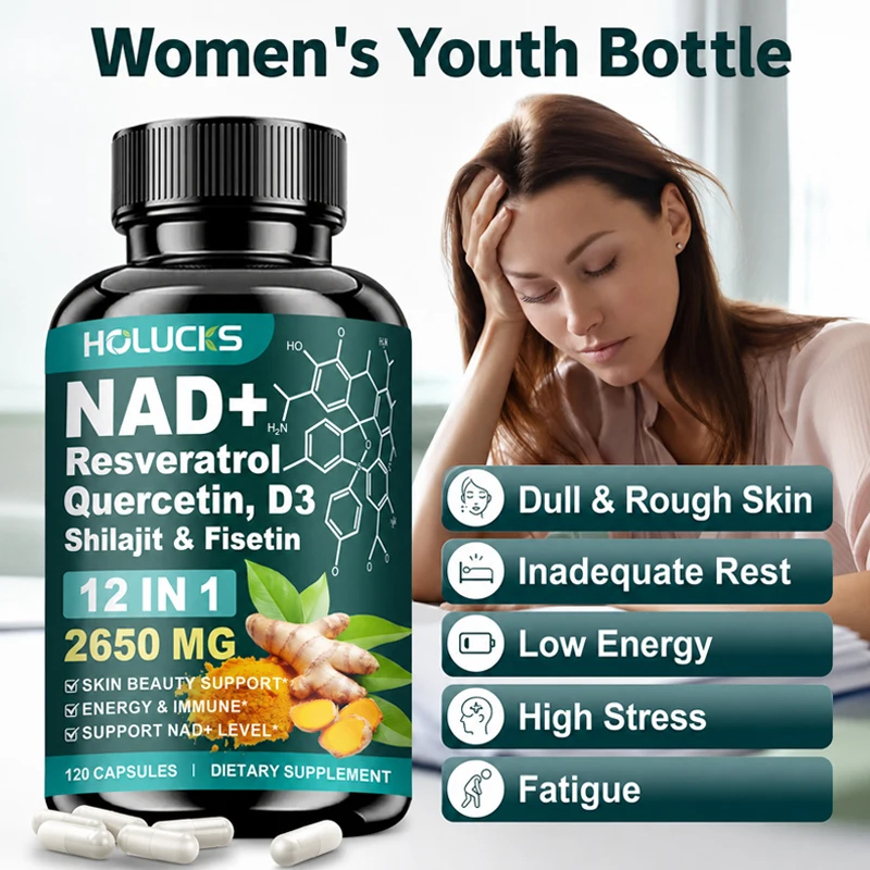 Suplemen NAD+ Berpotensi Tingg - Health Wellness Vitality ulasan dan harga