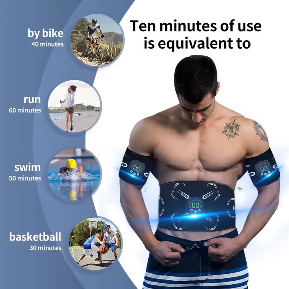 EMS Stimulator Otot Pelatih Pe - Ems Foot Massager ulasan dan harga