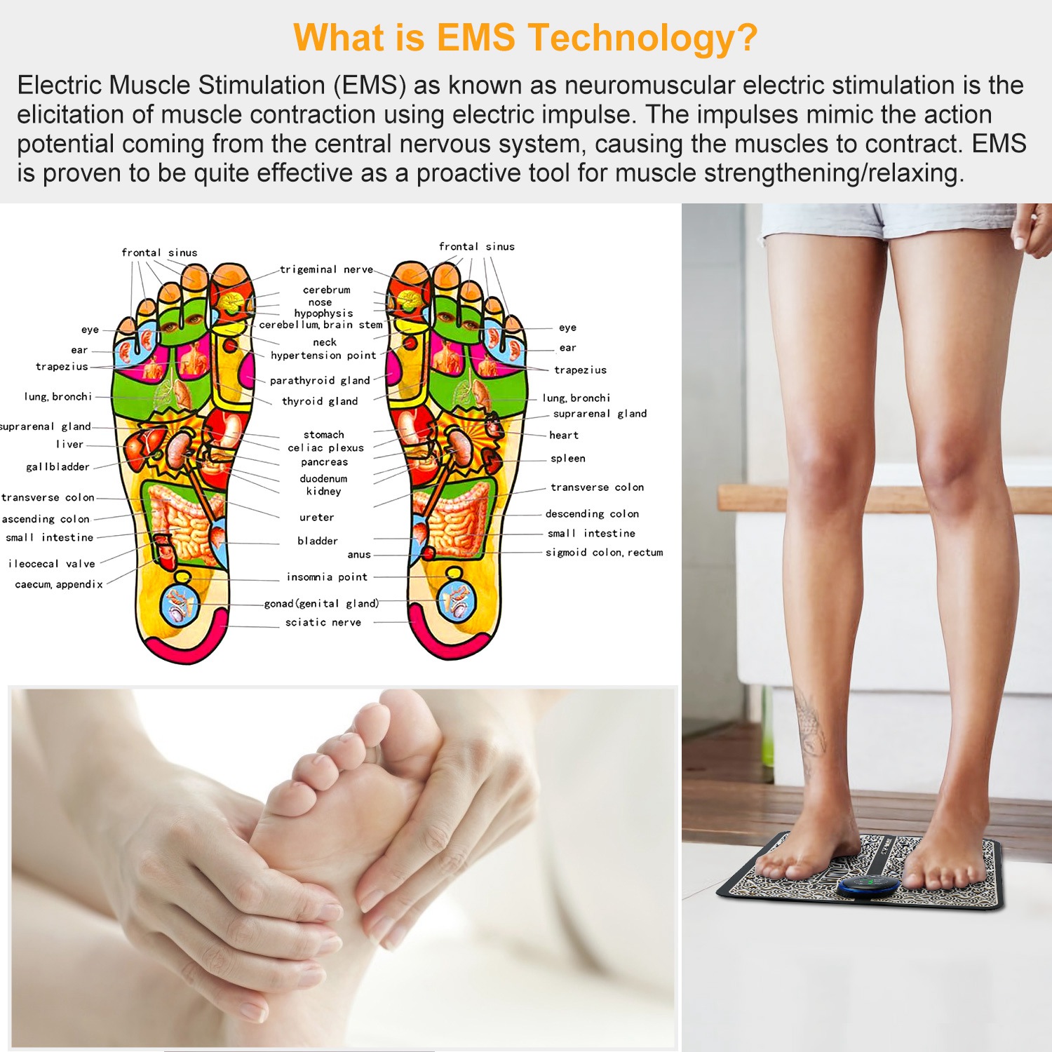 Mesin Pijat Kaki, Alat Pijat K - Ems Foot Massager ulasan dan harga