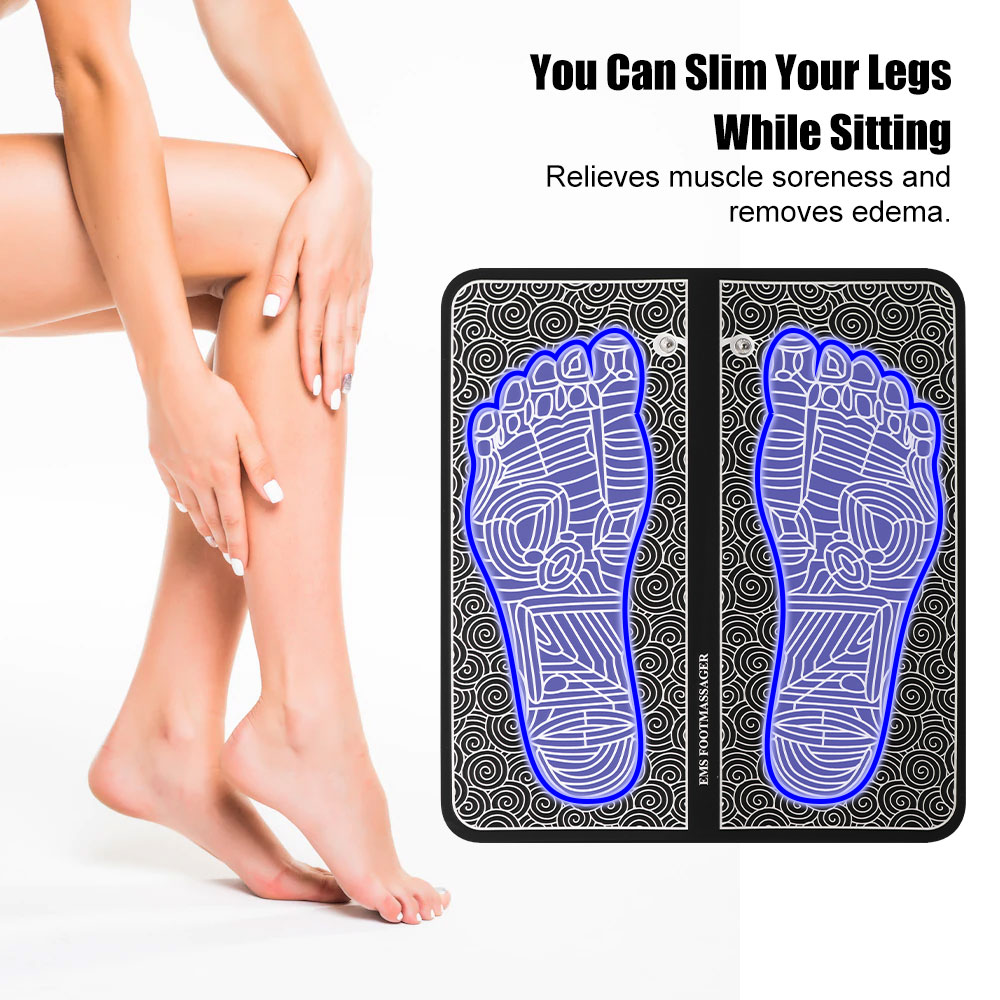 EMS bantalan pijat kaki fisiot - Ems Foot Massager ulasan dan harga