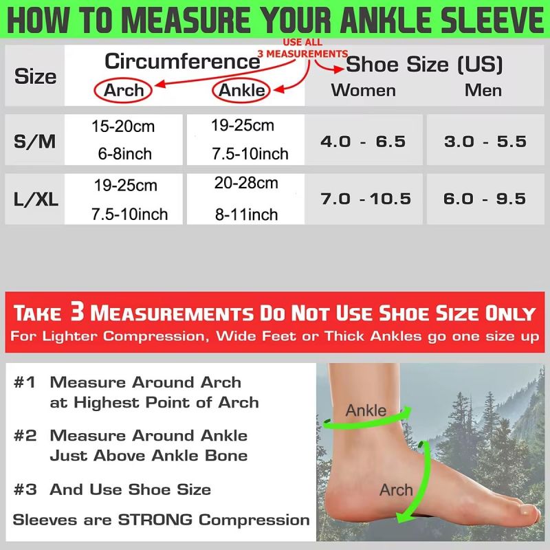 1 pasang kaus kaki penopang pe - Ankle Brace Support ulasan dan harga