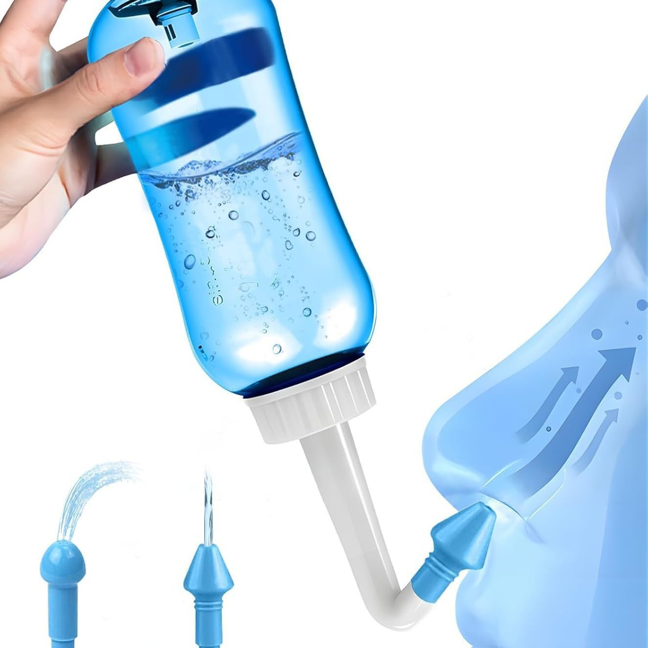 300/500ML Pembersih Hidung Bot - Neti Pot Nasal Rinse ulasan dan harga