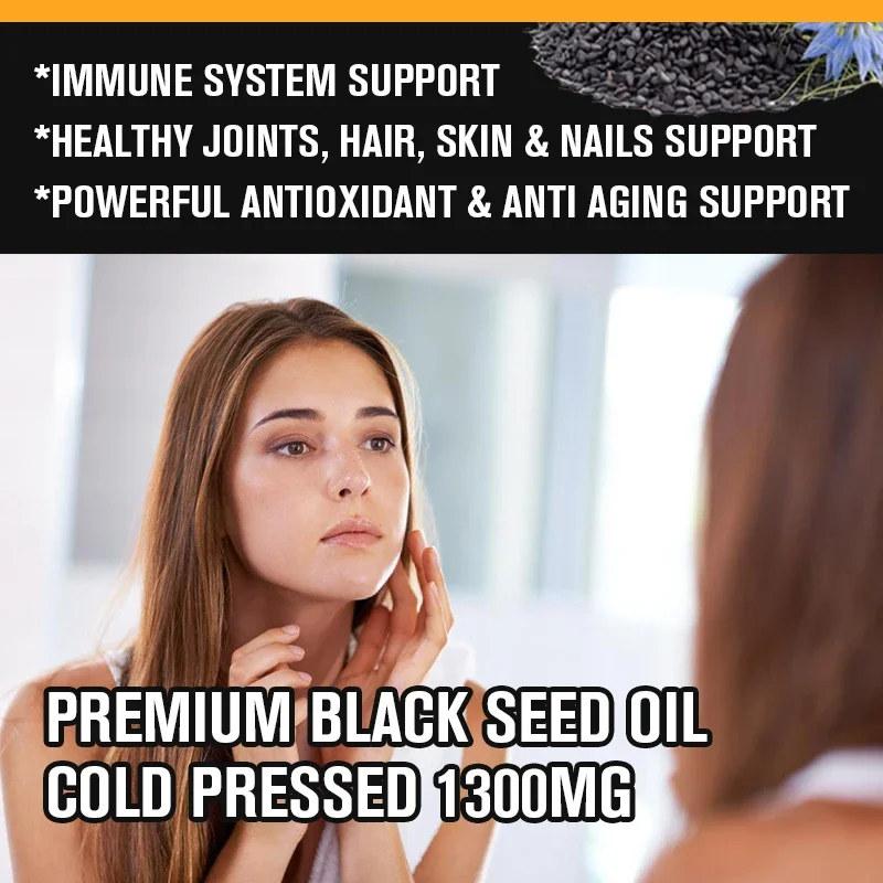 Suplemen Minyak Biji Hitam Pre - Health Wellness Vitality ulasan dan harga
